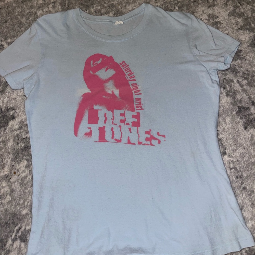RARE Deftones Saturday Night Wrist T-Shirt Size Small/Junior XL